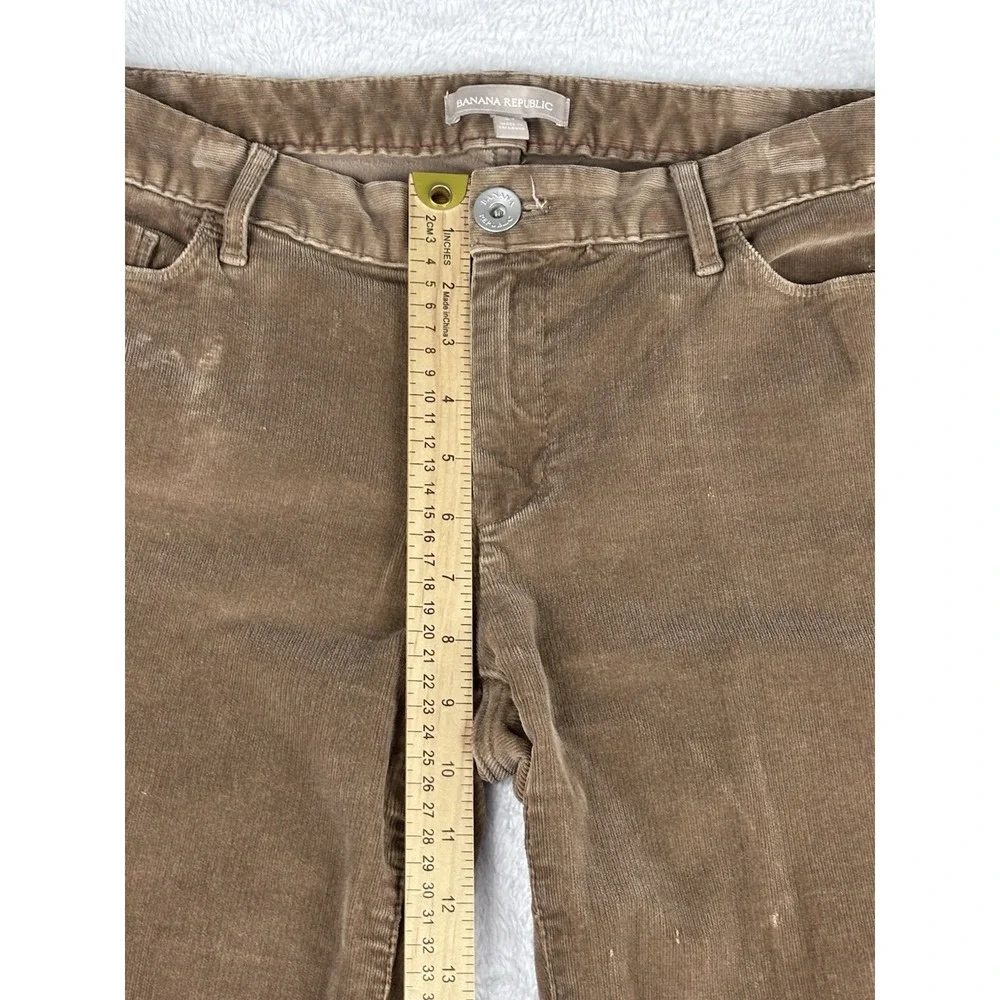 Banana Republic Womens Corduroy Pants Size 29 Light Brown 32x33 Boot Cut‎